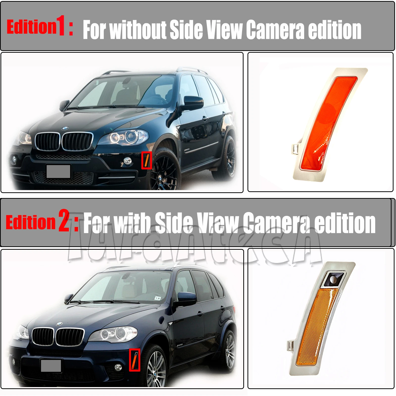 

Боковой Отражатель для 10-13 BMW X5 E70LCI 35d 35i 50i xDrive Safari