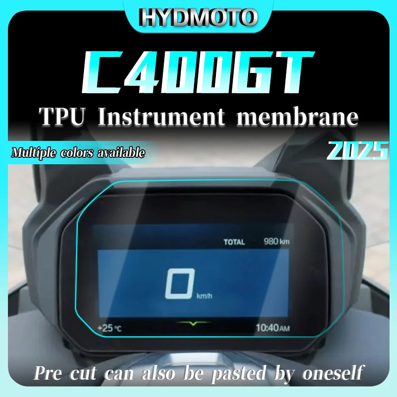 For BMW C400GT 2025 Change color headlights tail light film instrument film protective film decorative modification accessories