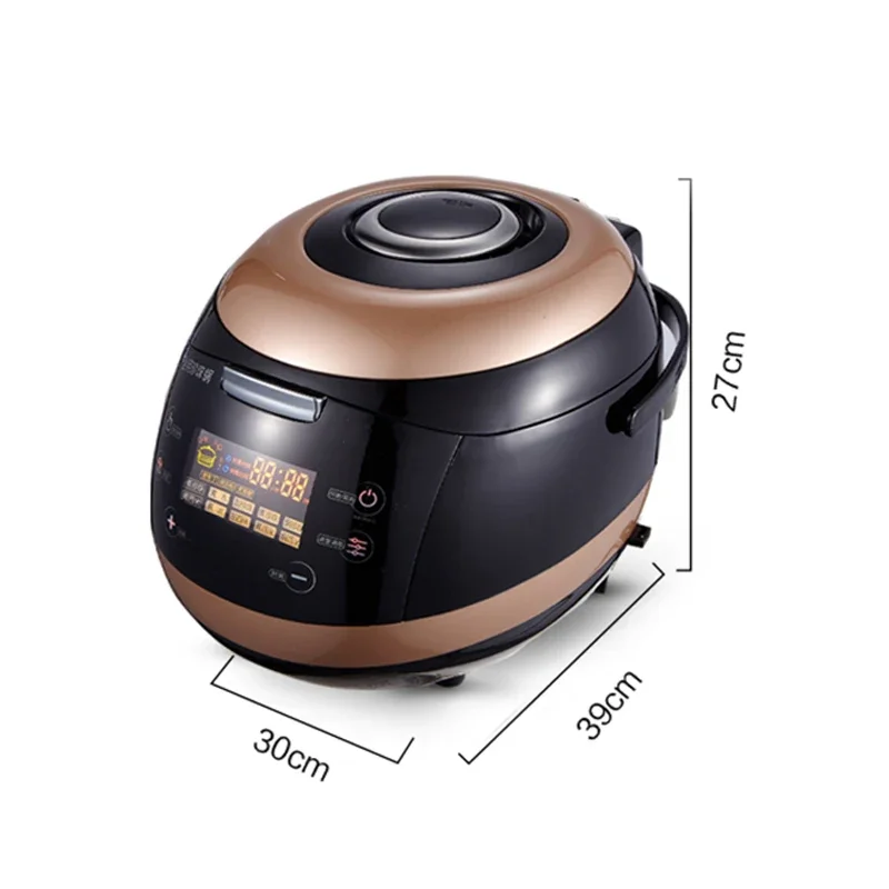 5L 110 فولت 220 فولت التجارية اللؤلؤ وعاء الطبخ الحليب الشاي متجر خاص بوبا ماكينة الطبخ التابيوكا اللؤلؤ طباخ وعاء الطبخ الكهربائي