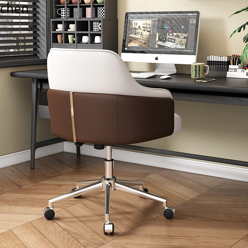 

ZML computer chair home comfort sedentary conference office chair simple desk study back chair