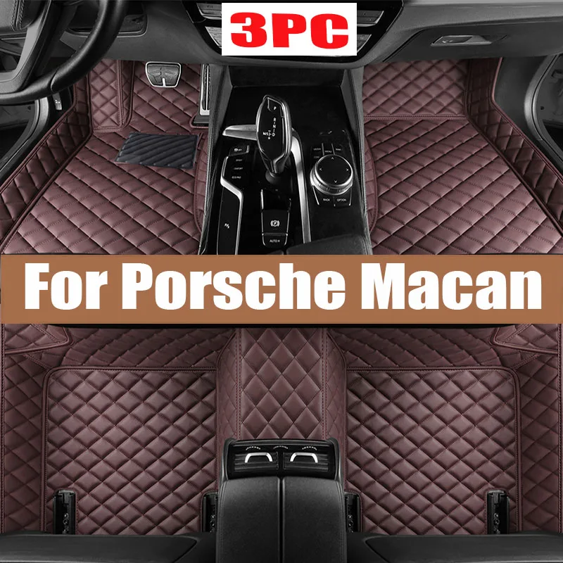 

Car floor mats for Porsche Macan 2014-2024 15 16 17 18 19 20 21 22 23 Custom auto foot Pads automobile carpet cover