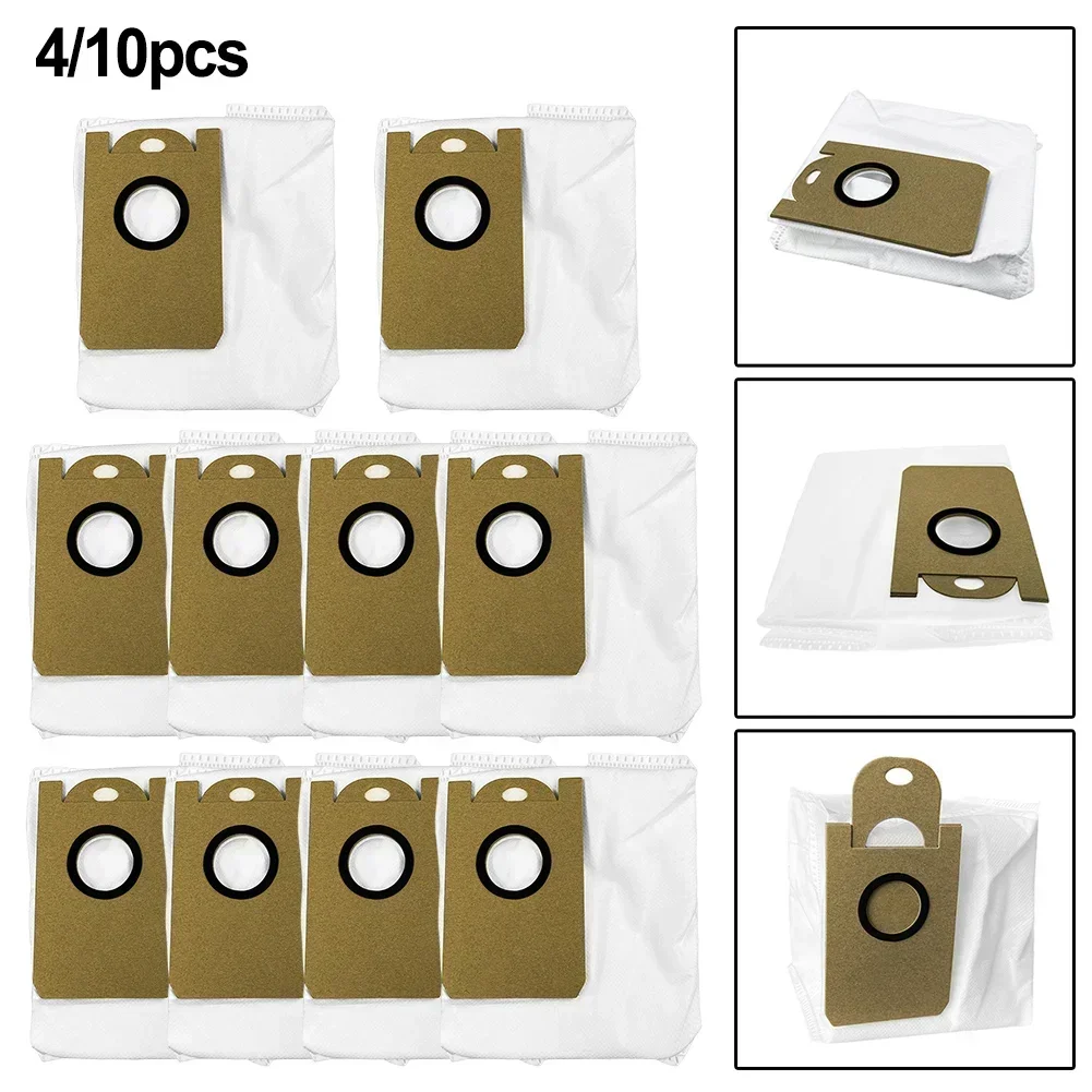 4/10Pcs Dust Bags Compatible For MEDION X20 SW+ MD 11415 Replacement Parts Accessories Dust Bag Home Cleaning Parts