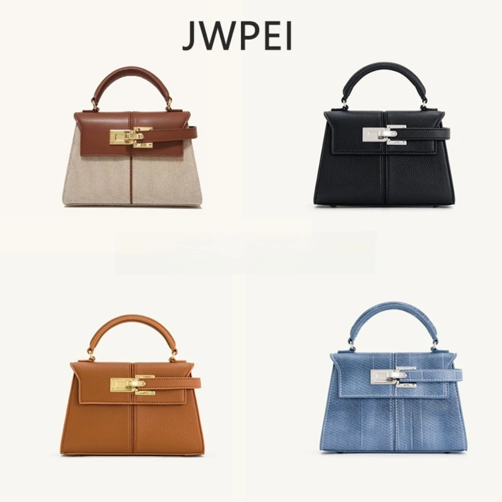 

JW PEI Trapezoid Bag Elise Kelly Bag Single Shoulder Crossbody Outing Work Handbag Small Tote Bag