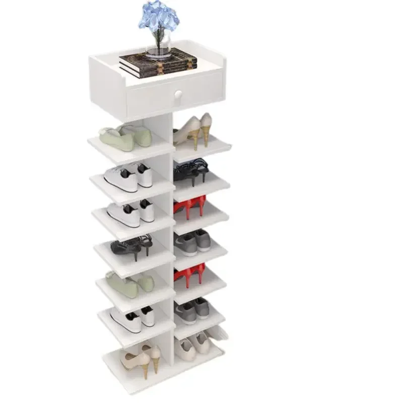 Modern Living Room Shoe Cabinets Solid Wood Corner Triangle Corner Shoe Cabinets Space Saving Bedroom Schoenenkast Furniture