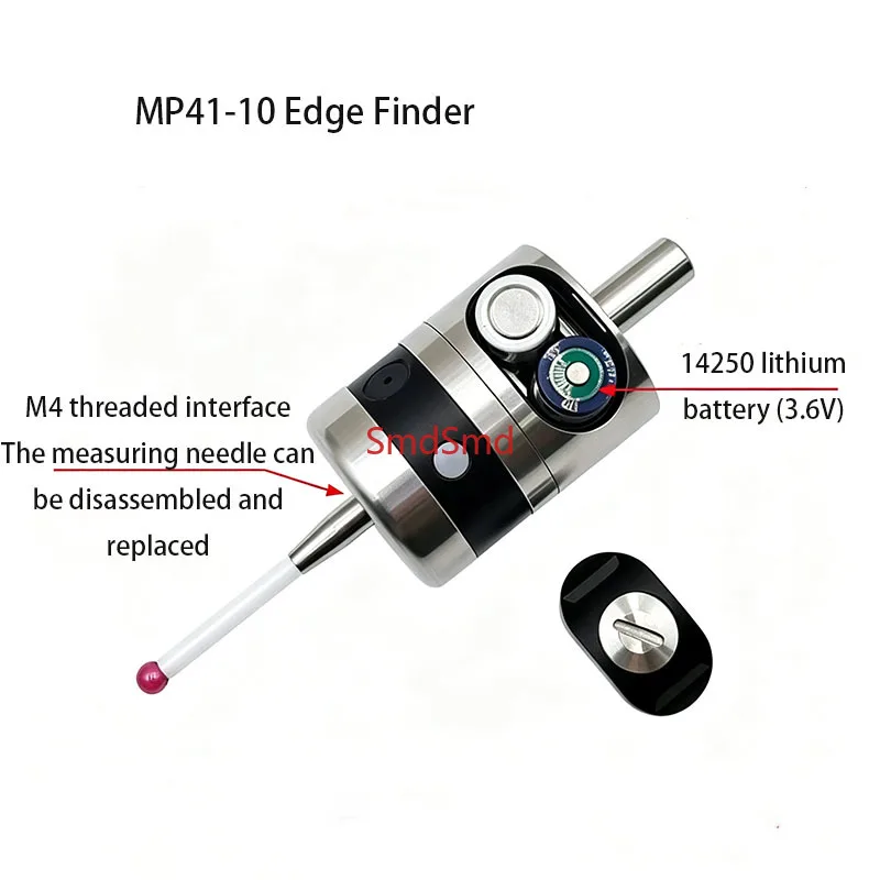 Precision edge finder MP41-10 series photoelectric centering rod CNC machining center probe manual centering device