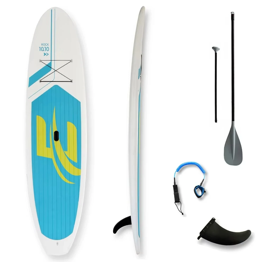Top Quality China Supplier CE HDPE Plastic Rigid Sup Standup Paddle Board Surfboard Waterplay Surfing Foam Solid sup Surfboard
