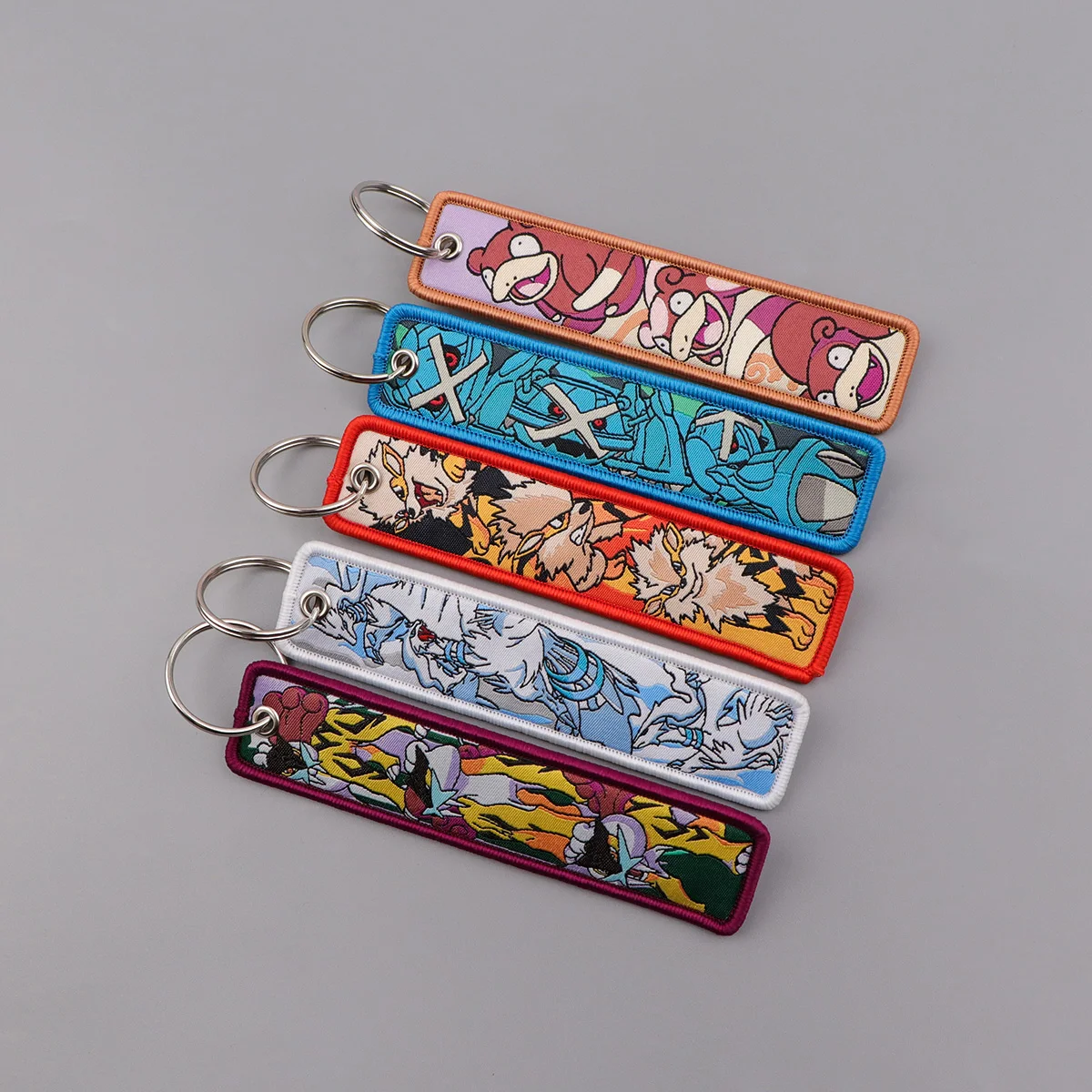 Grappige sleuteltag sleutelhangers sleutelhanger voor auto motorfietsen sleutels sleutelhanger houder mode-sieraden anime accessoires 1pcs