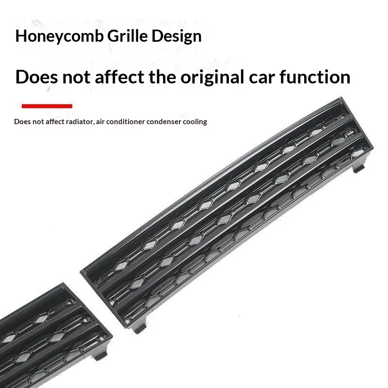 For XPENG G6 P7+ P7 Plus Xiaopeng Car Front Grille Radiator Protective Mesh Anti Mosquito Catkin Snap On Decorative Insect Net view 3