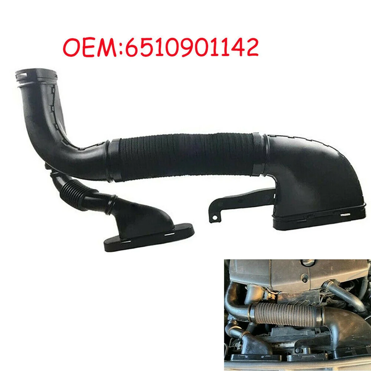 Mangueira de admissão de ar para Mercedes Benz, A6510901142, GLE 300, W166, 6510901142