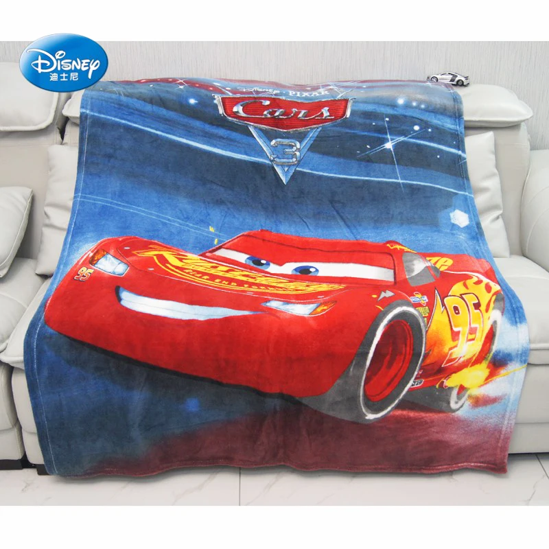 Anime Cute Lightning McQueen Cars 95 Blanket Throw Plane Sofa Cartoon Super Soft Blankets for Kids Gift 117x152cm