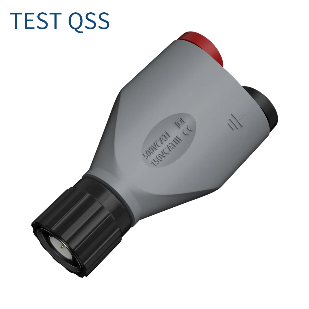 Adapter QSS BNC izolowany 4MM obrotowy męski BNC podwójne gniazdo bananowe gniazdo bananowe Q20038