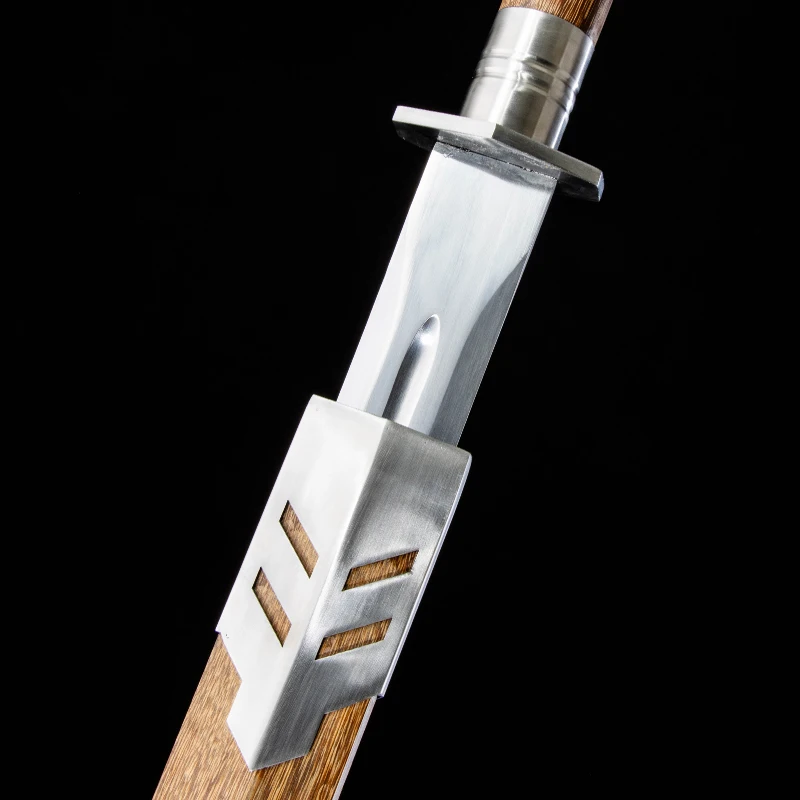 Chinese Tang Sword High Manganese Steel Blade Real Handmade Full Size Triumphal Battle Swords Warrior Katana