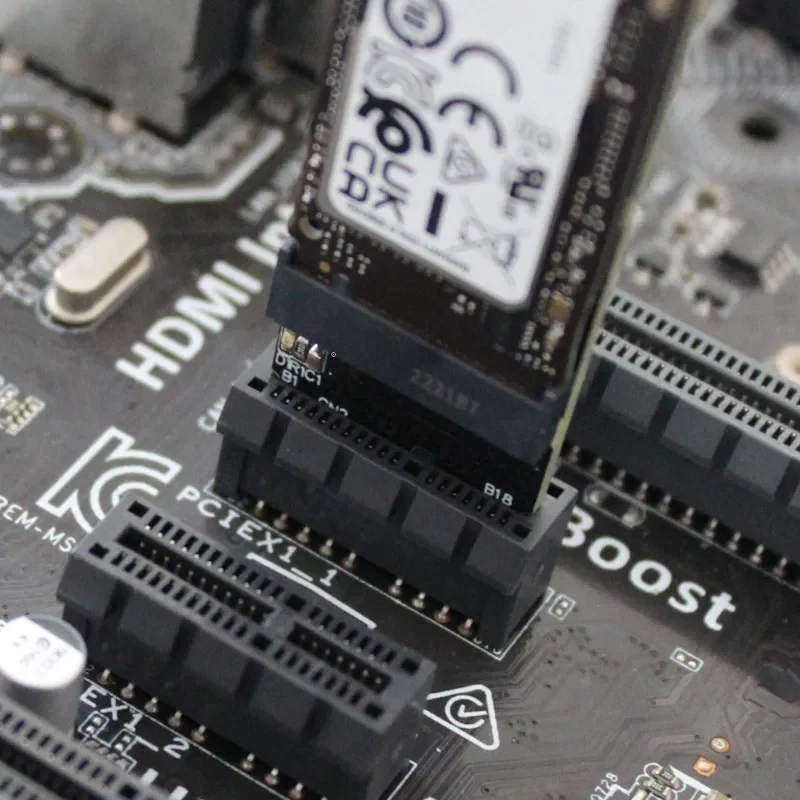 ADT PCIe 5.0 X1 To NVMe SSD High-speed Adapter Card, Computer DIY Support 5.0