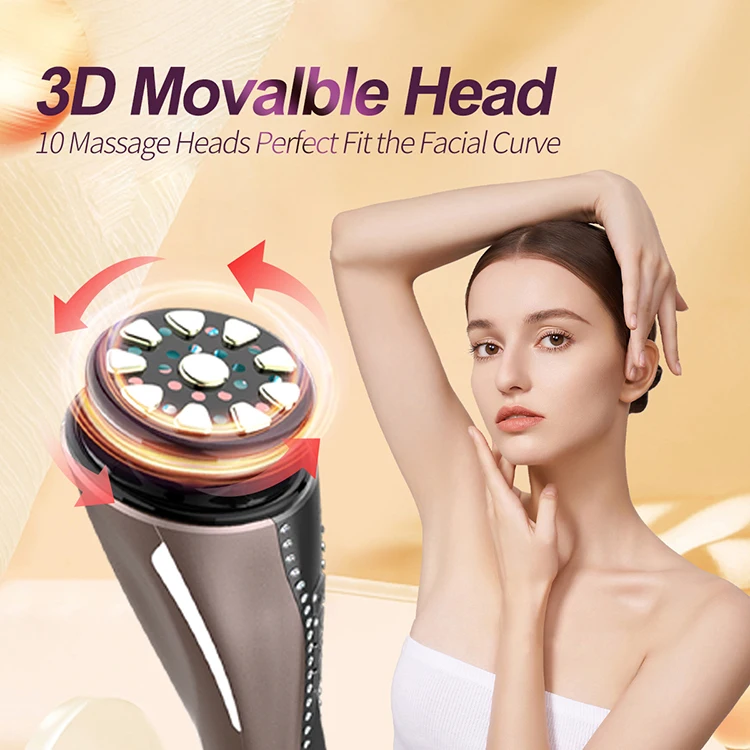 Elettroporazione Riduce l'affaticamento degli occhi Macchina antietà Uso domestico Trattamento di bellezza Cura degli occhi Dispositivo per il viso Massaggiatore per il viso