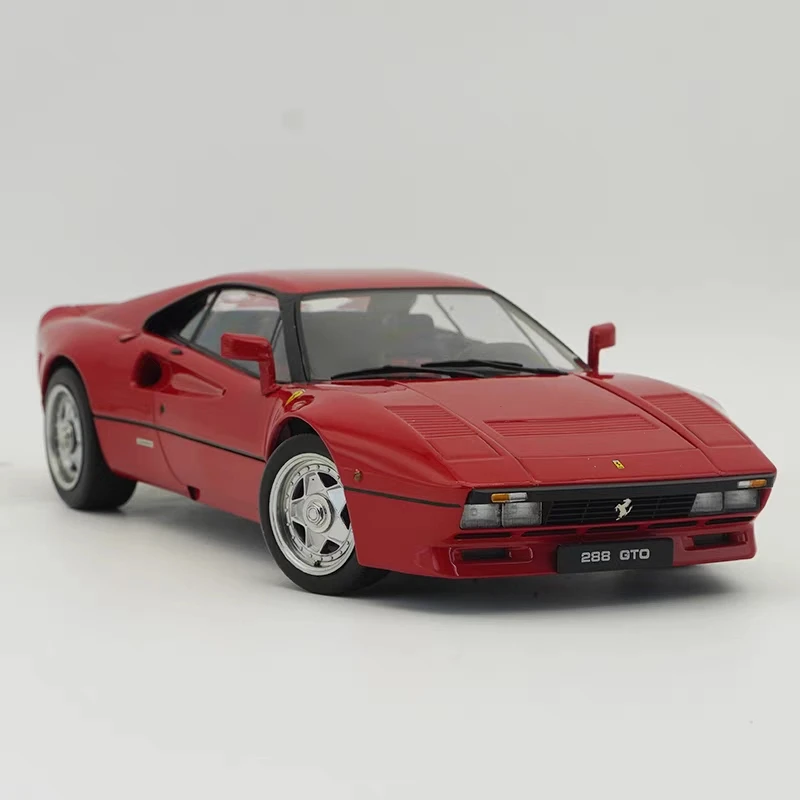 Diecast 1/18 Scale KK Ferrari 288 Gto Alloy Supercar Model Ferrari Racing Car Scene Display Collection Hobby Original Box