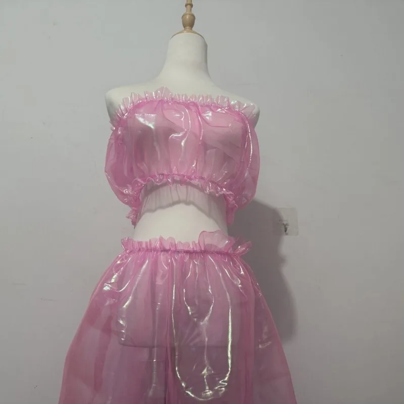 Sutiã Rosa Super Macio para Mulheres, Embalado Individualmente, Higiênico, Conveniente, Lingerie Estilo Tweed Sexy e Confortável, Respirável