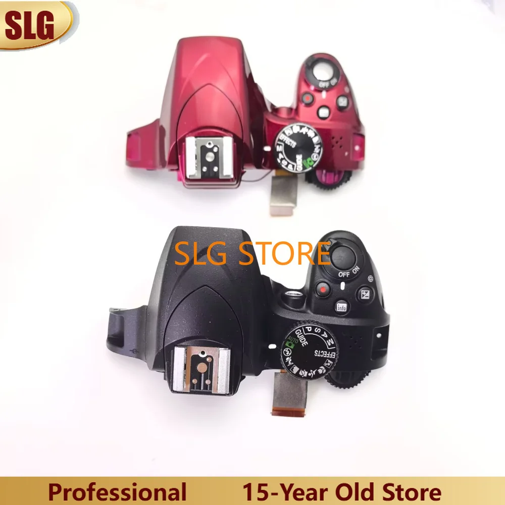 

100% оригинальный новый верхний чехол с вспышкой и функцией циферблата, кнопочный блок для цифровой камеры Nikon D3300, запасная часть