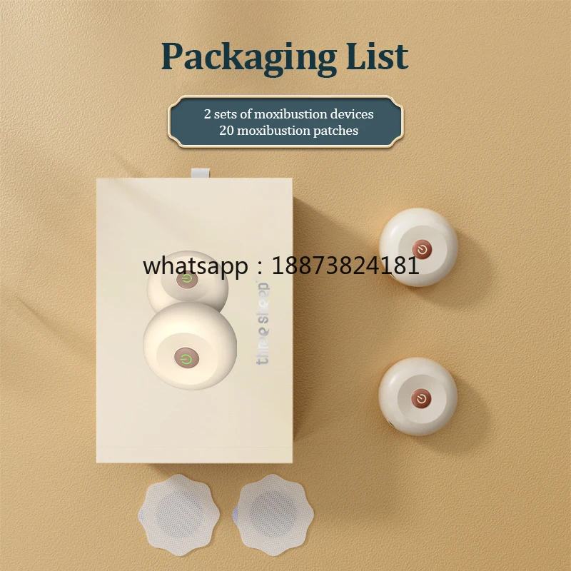 

New Handheld Smokeless Warm Apparatus Body Care Electronic Moxibustion fast shipping