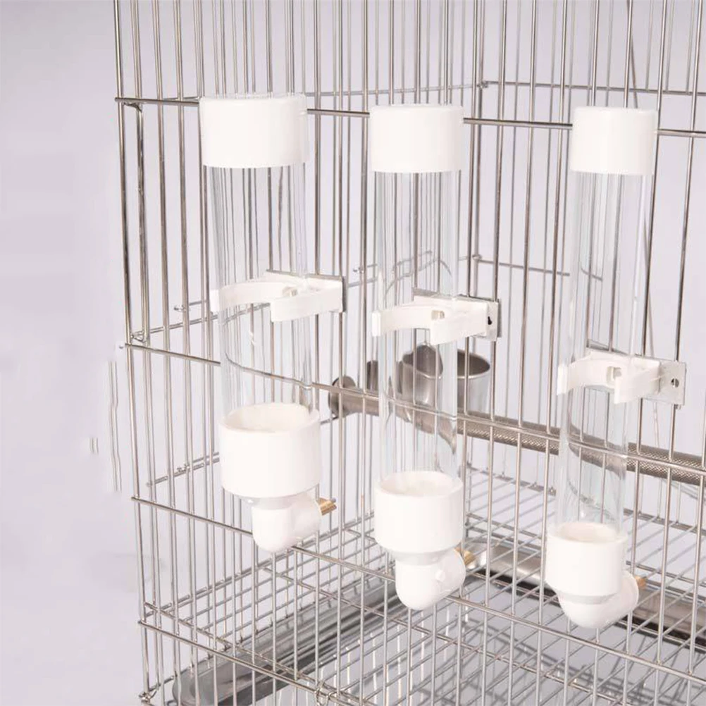 

1Pcs Puncture-Type Drinking Bottle 250Ml Easy Install Bird Feeder Supply for Rabbit Hamster Squirrel Waterproof Food Holder Cage