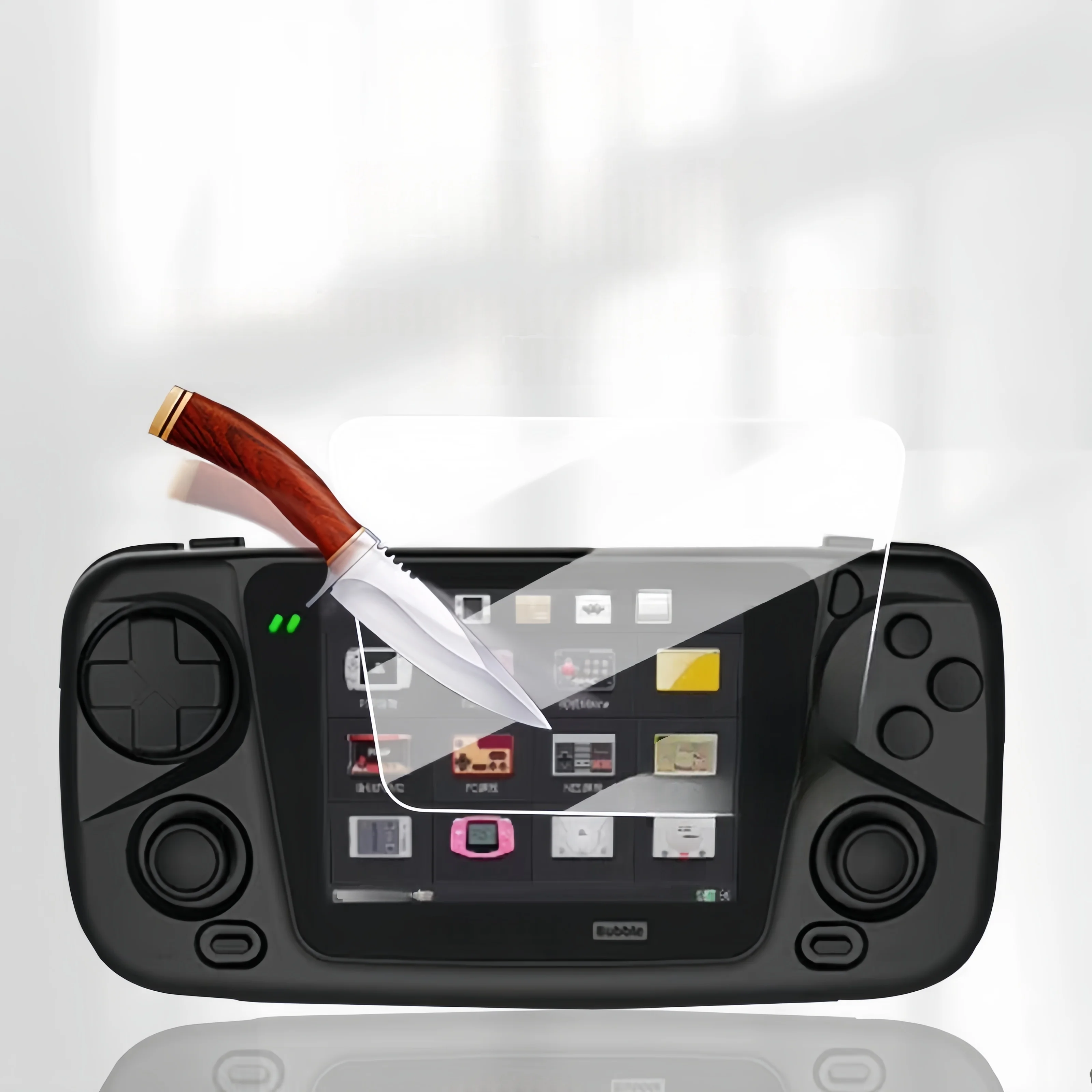 ل GKD فقاعة لينة فيلم حامي الشاشة مقاومة للخدش لعبة Kiddy HD فيلم واقيات الشاشة الملحقات