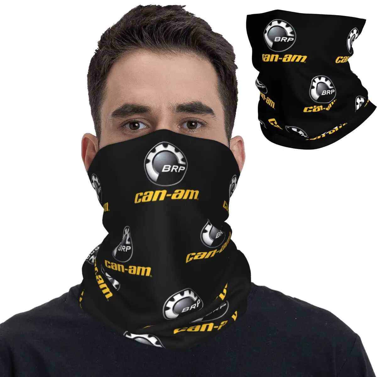 

Can Am BRP Moto Racing Canam Bandana Neck Cover Magic Scarf Multifunctional Headband Outdoor Sports for Men Women Adult Washable