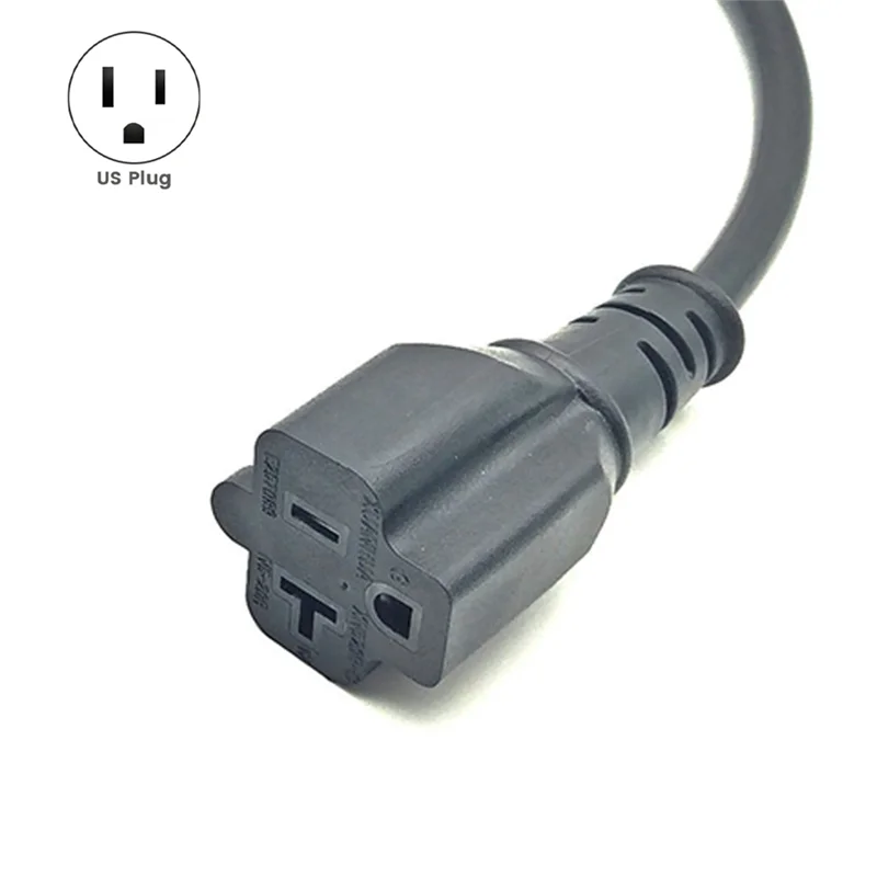 

A82M-2 Head EV Charger Adapter With 0.3M Cable J1772 To NEMA 5-15/5-20 For Bike Scooter One Wheel US Plug Adapter 110V-220V