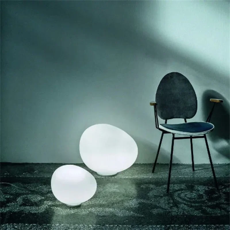 COLIN Nordic Table Light Creative LED White Eggs Shape ModernLamps Bedroom for Home Decoration
