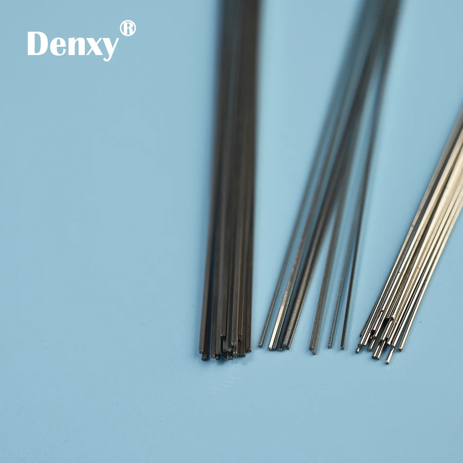 Denxy 60 Stück Dental-Kieferorthopädische Gerade Drähte aus Edelstahl, Koaxial-Ligaturdraht für Zahnmedizin und Kieferorthopädie – Detail 6