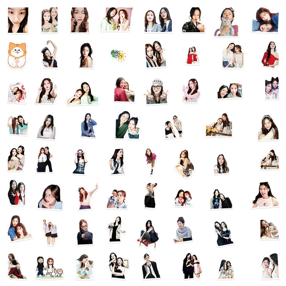 60pcs/pack Milklove Stickers GL CP Non-Repeating Stickers GMMTV Milk Pansa×Love Pattranite Fans Gifts