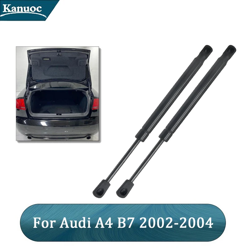 Do Audi A4 B7 2002 2003 2004 Podnośnik tylnej klapy bagażnika samochodowego Sprężyny gazowe Podpory amortyzatorów Pręty Akcesoria samochodowe
