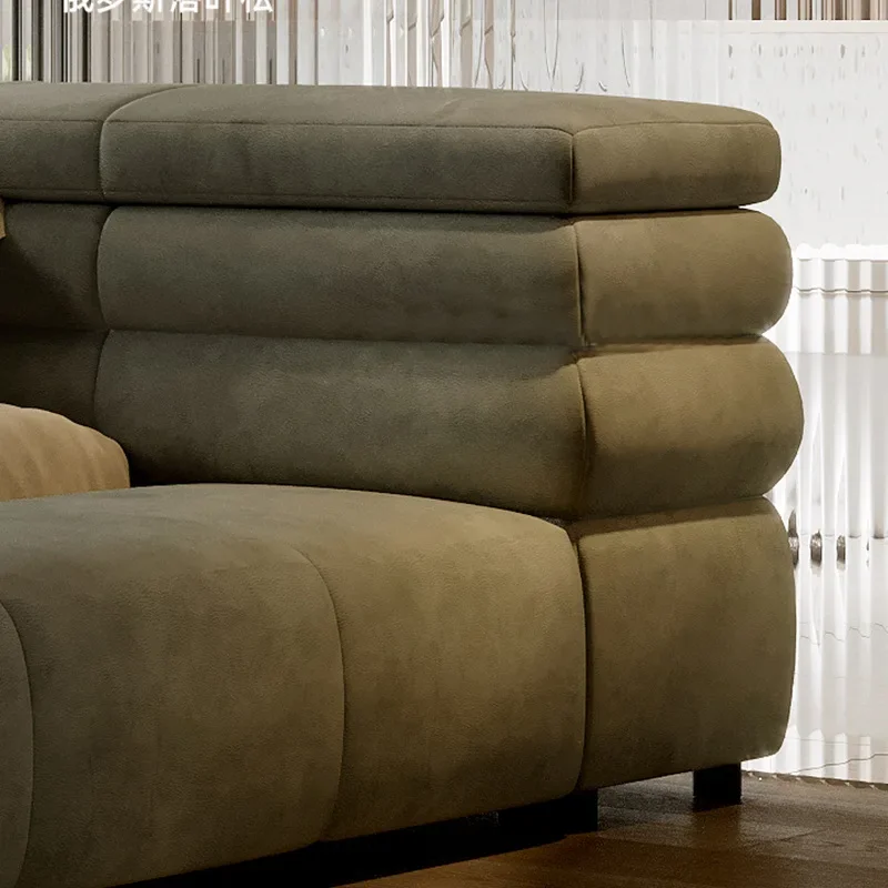 Italian Minimalist Bed Room Set Furniture With Simple Design, With Support Technology And Adjustable Backrest Function The Bed