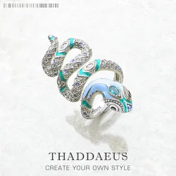 Blue Snake Ring Brand New Bohemia Fashion Jewelry For Women