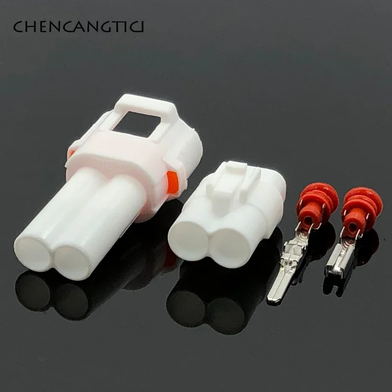 1 Set 2 Pin Sumitomo MT090 Male Female White Auto Connector Waterproof Automotive Plug For Motorcycle 6180-2181 6187-2171