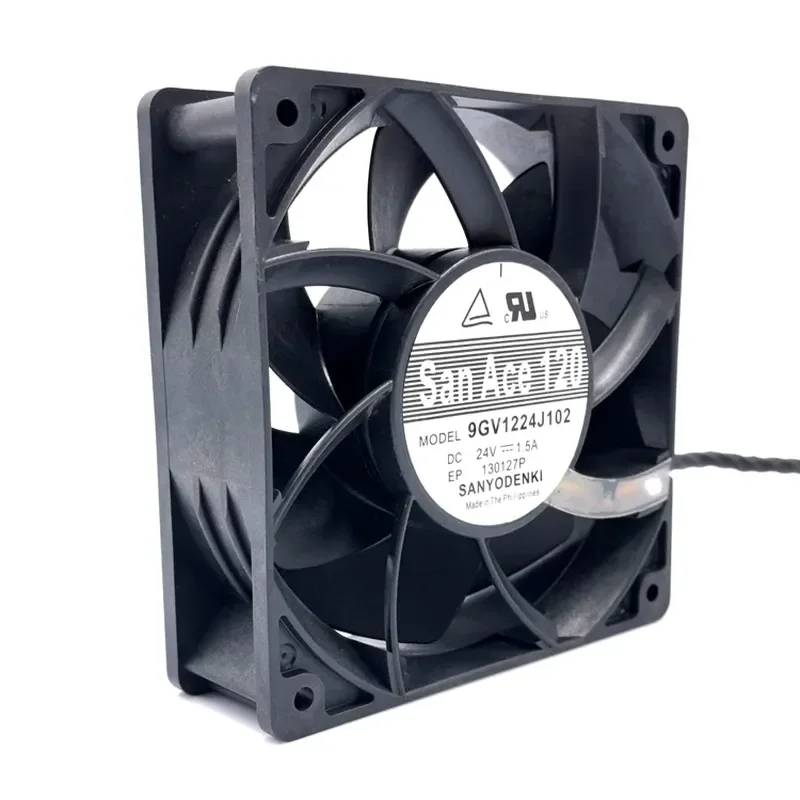 For Sanyo 9GV1224J102/1 12CM 12038 24V 1.5A inverter large air volume cooling fan