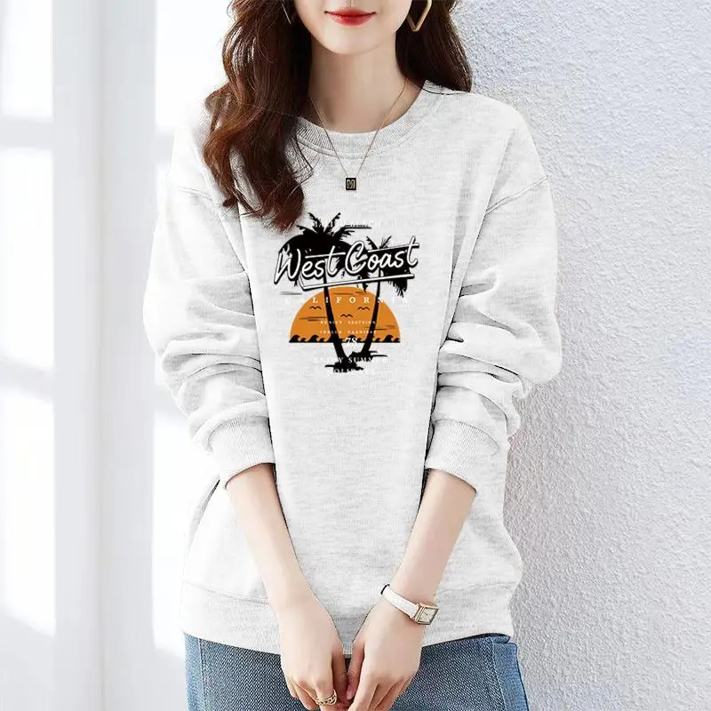 

Fashion Sweatshirt for Women Autumn 2025 New Thin Section High Quality Loose Fashion Korean Style Casual Top
