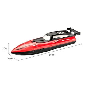 Remote control boat with dual spiral pulp, cross-border, electric charging toy, high speed water, 2.4g 8 Main sales RC Boat - №2