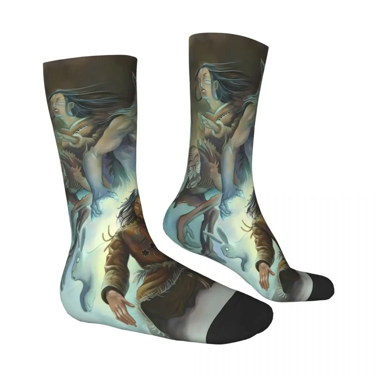 Savages Sock Printed Man Polyester