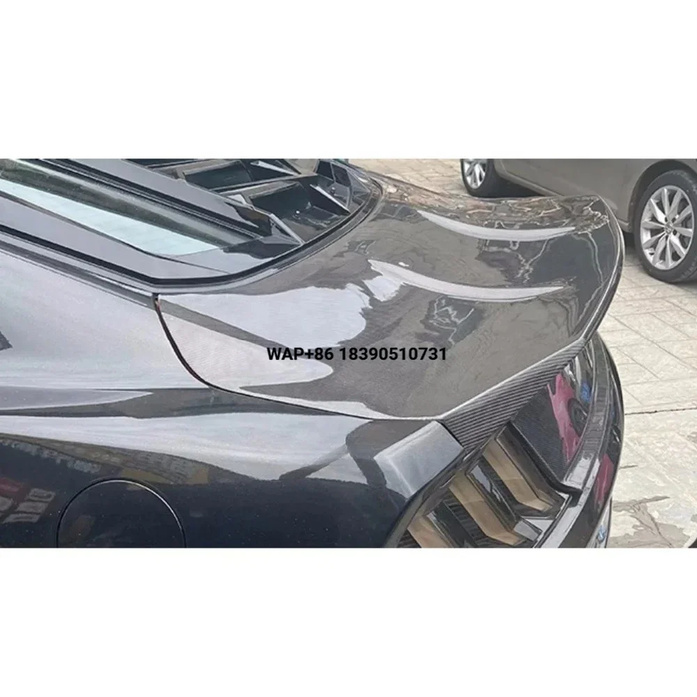 

New Style Carbon Fiber Rear Trunk Lid Boot Lid Fit for Mustang Car Trunk Body Kit High Quality Fitment