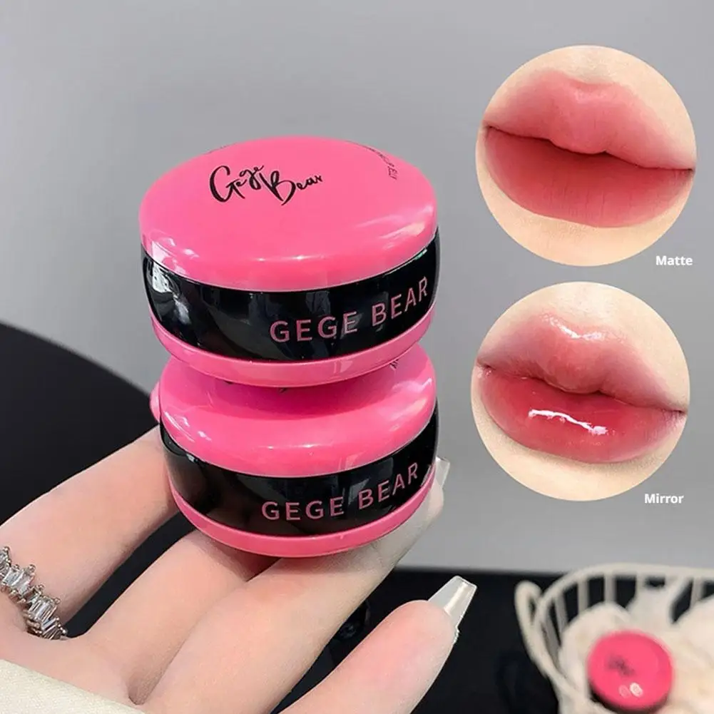 Brillant à lèvres velours mat, boue volumisante, teinte mate, longue durée, riche aux baies, Rouge, maquillage naturel pour les lèvres