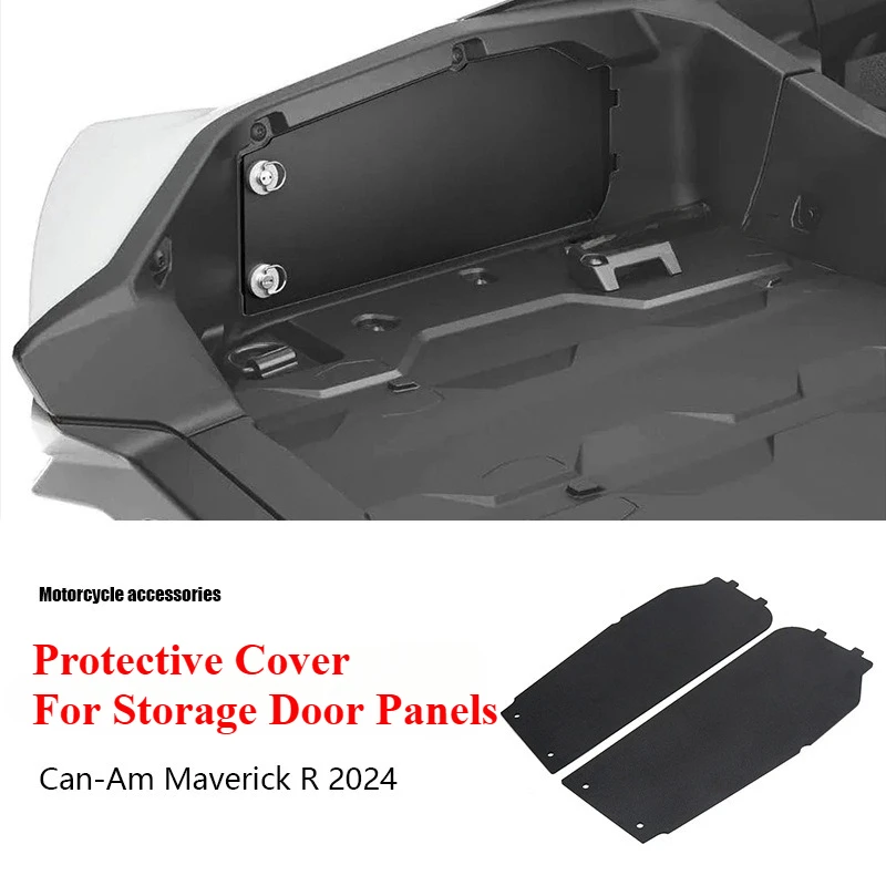 

For The Left and Right Side Storage Covers of The Can-Am Maverick R 2024 New Motocross Accessories