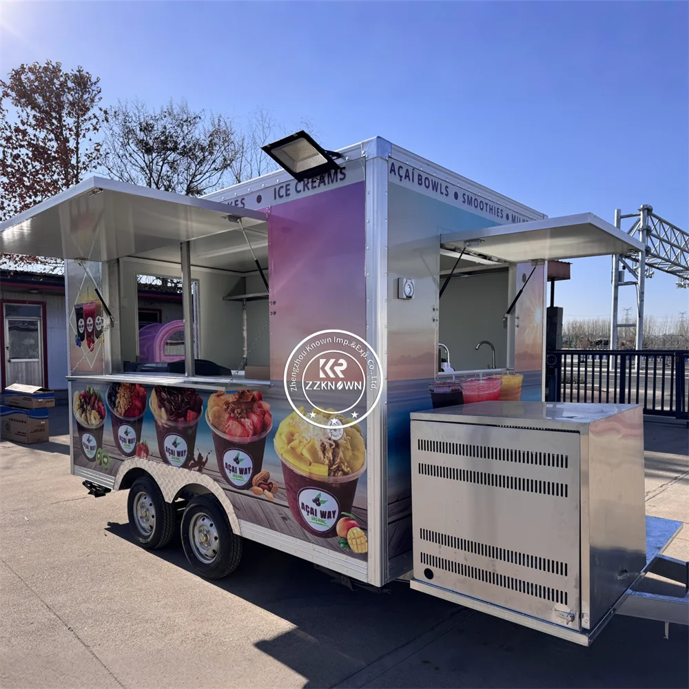 

Профессиональный уличный кейтеринг, грузовик для пиццы, еды, уличный прицеп для кофе, закуска, мобильный прицеп для мороженого, полностью оборудованный грузовик