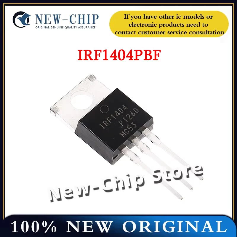 

20PCS-500PCS/LOT IRF1404PBF TO-220 N channel FET MOSFET tube chip IC New Original IRF1404