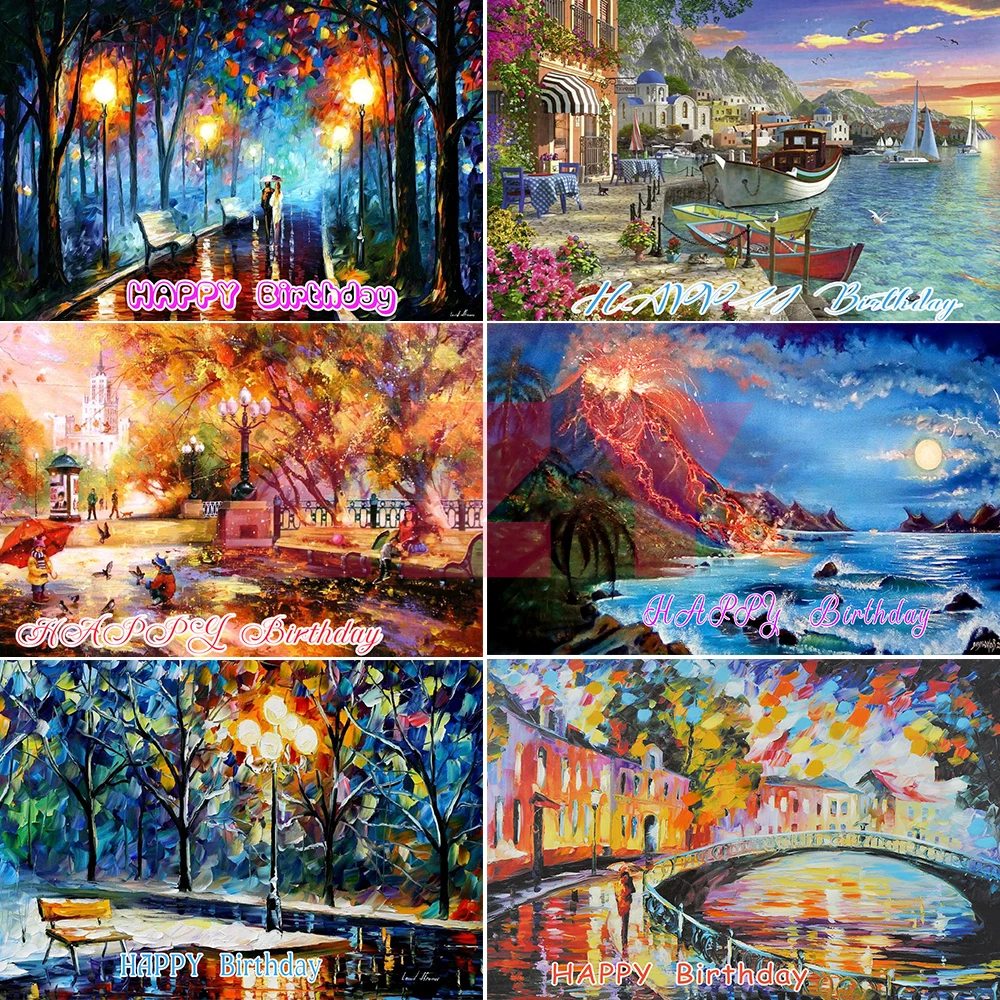 

Color Forest Theme Photography Kids Birthday Party Background Decoration Baby Shower Banner Supplies Backdrop Photo Prope Studio