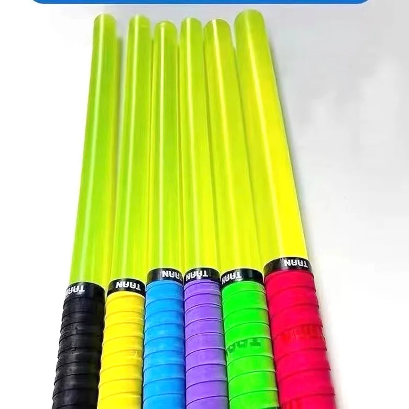 Outdoor Self-Defense Rubber Foldable Crystal Short Stick Elastic PU Bar High Strength Vehicle Emergency Security Fitness Rod