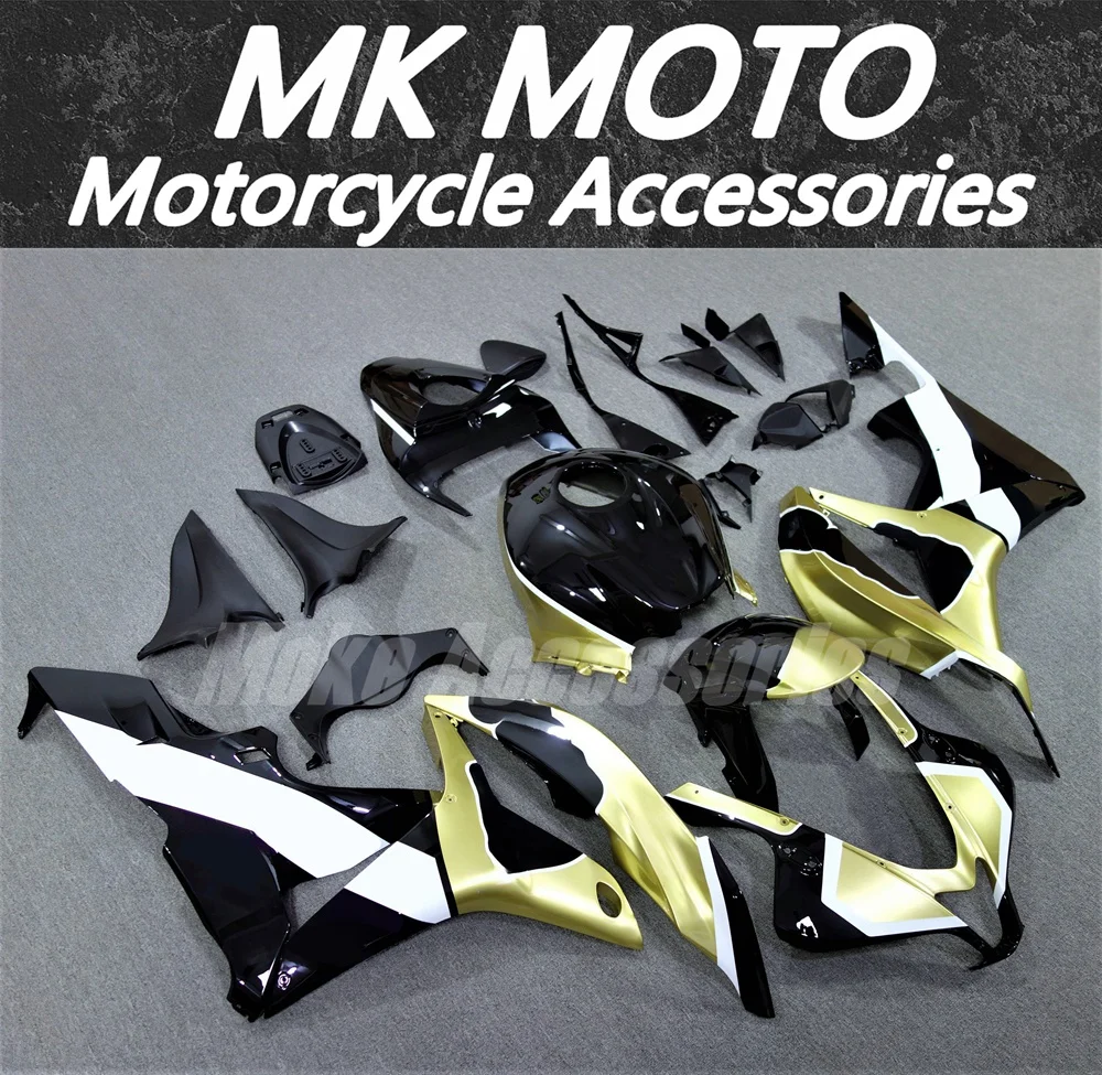 Fairings Kit Fit For Cbr600rr 2007-2008 Bodywork Set High Quality Abs Injection New Gold Black bull