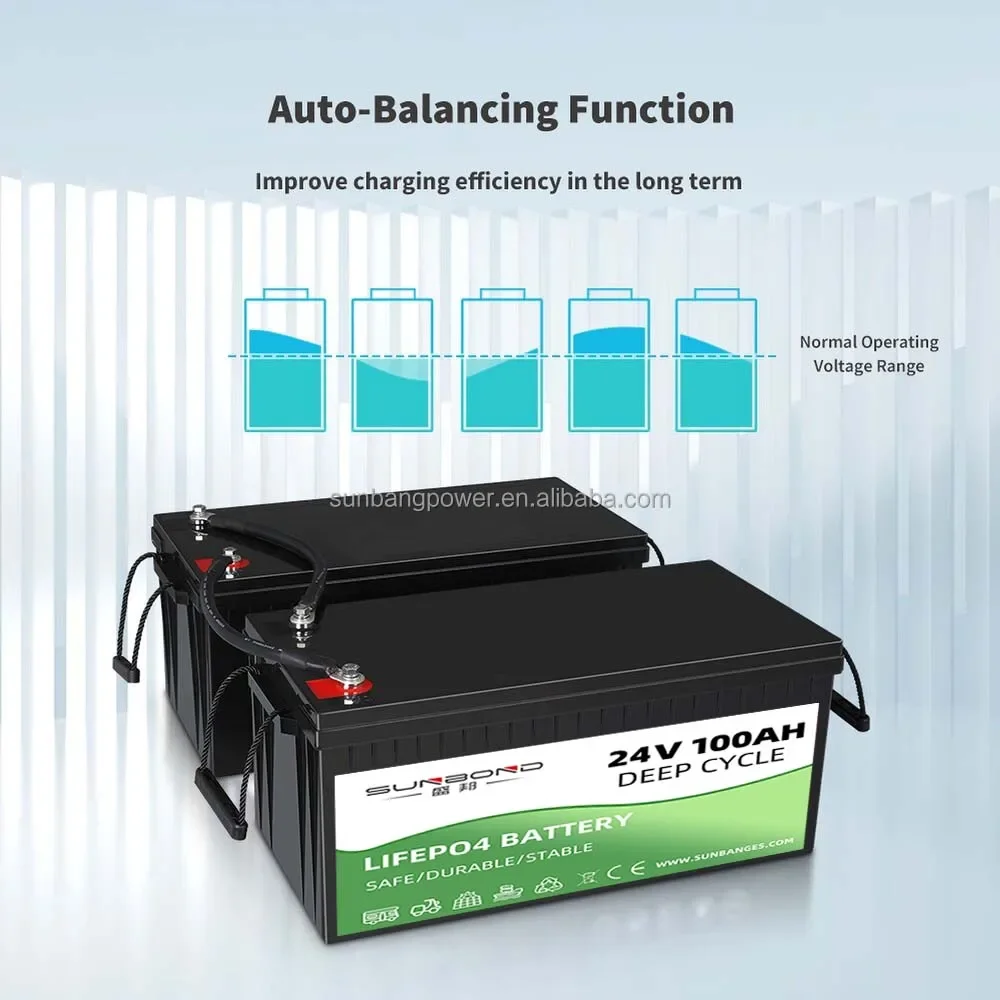 Factory price: 24V 200Ah lithium iron phosphate battery, 10-year lifespan: 24V lifepo4 lithium-ion battery, 100Ah energy storage