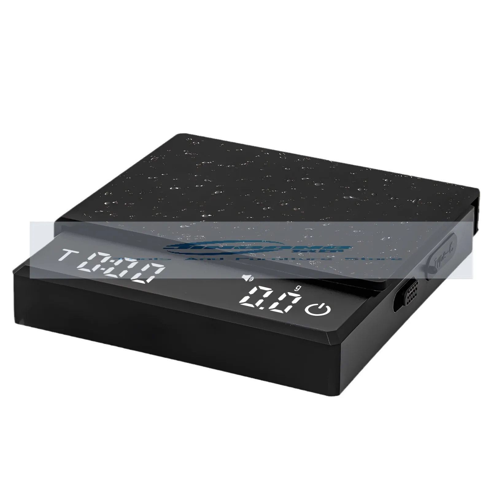 

White five modes intelligent timing Italian hand-brewed coffee electronic scale home kitchen baking scale timer