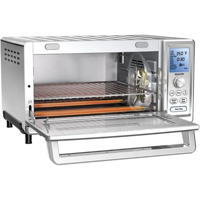 Convection Toaster Oven, Stainless Steel, 16.93