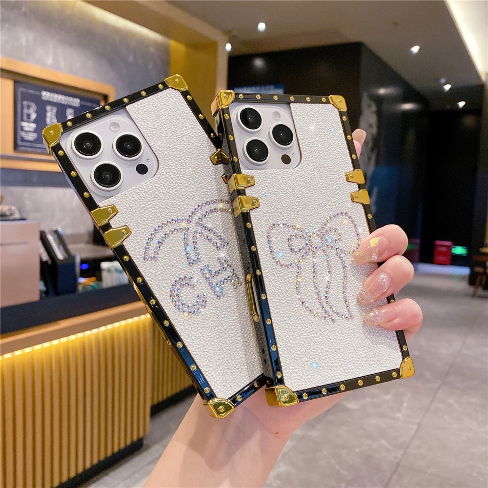 Luxury Glitter Retro Cover Rose Heart Bow Diamond Case for Xiaomi Redmi Note 14 PRO 14C Note 13 PRO 13C Note 12 12C 11 PRO 10 image 4