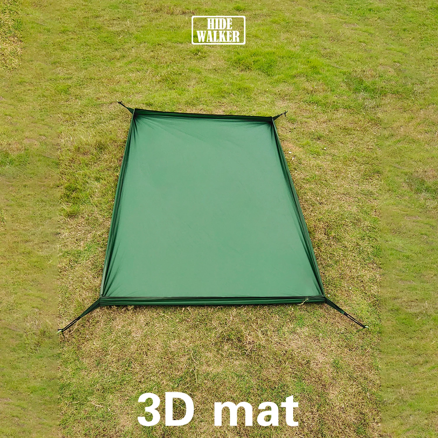 Ultralight Tent Footprint Bathtub 3D Picnic Mat Outdoor Camping Waterproof Ground Sheet 2.1x1.2